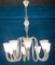 Art Deco Murano Glass Chandelier attributed to Venini, 1940s, Image 12