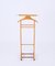 Mid-Century Valet Stand in Beechwood and Brass by Fratelli Reguitti, Italy, 1960s 6