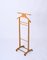 Mid-Century Valet Stand in Beechwood and Brass by Fratelli Reguitti, Italy, 1960s, Image 7