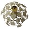 Glacier Flower Murano Ceiling Light, 1980s, Image 1