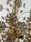 Lampadario scintillante floreale in Murano, anni '80, Immagine 4