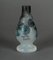 Vase aus Glaspaste mit Blumendekor für Fußdusche von Muller Frères Lunéville 5