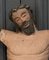 Populäre Kunst Christus aus geschnitztem Holz aus dem 15. Jh. mit Polychromie 6