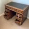 Small Mahogany Pedestal Desk, 1880s 2