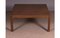 Vintage Square Walnut-Stained Coffee Table 1