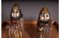 Wooden Crusader Knight Statuettes 4