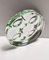 Cenicero vintage de vidrio esmerilado verde Nilo atribuido a Max Ingrand para Fontana Arte, Italia, Imagen 6