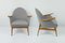 Danish Gray Armchairs, 1960s, Set of 2 1