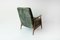 Vintage Green Velvet Armchair, 1960s, Image 8