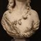 Ramazzotti, Jugendstil Skulptur einer weiblichen Figur, 1910, Marmor 5