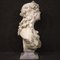 Ramazzotti, Art Nouveau Sculpture of Female Figure, 1910, Marble 4