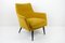 Mid-Century Yellow Lounge Chair, 1960s 1