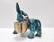 Hand-Painted Earthenware Figural Donkey Table Salt Cellar and Pepper Mill, Italy, 1983 10