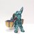 Hand-Painted Earthenware Figural Donkey Table Salt Cellar and Pepper Mill, Italy, 1983, Image 9