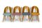 Chaises de Salle à Manger attribuées à Antonin Suman, 1960s, Set de 4 1