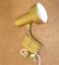 Scissor Light Pfäffle Wall Lamp in Gold Color, 1960s 1