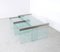 Glass T35 Nesting Tables by Pierangelo Gallotti for Galotti & Radice, 1970s, Set of 3 4