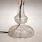 Lámpara de mesa antigua de cristal, años 20, Imagen 5