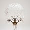 Antique Crystal Glass Table Lamp, 1920s 3
