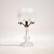 Antique Crystal Glass Table Lamp, 1920s, Image 2