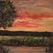 F. Rontini, Paesaggio italiano, anni '40, Dipinto ad olio, Con cornice, Immagine 8