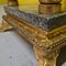 Swedish Gold Stucco & Marble Plant Stand or Sculpture Pedestal, 1900s 11