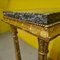 Swedish Gold Stucco & Marble Plant Stand or Sculpture Pedestal, 1900s 4