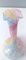 Vintage Pastel Colors Polychrome Murano Glass Flower Vase, Italy, Image 5