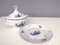 Neoclassical Italian White & Blue Porcelain Serving Dish by Richard Ginori, 1960s 2