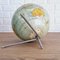 Educational Tabletop World Globe in Glass and Paper, 1950s 11