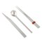 Couverts en Acier Inoxydable par Bettisatti, Set de 4 1