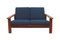 Teak 2-Seater Sofa by Hans J. Wegner for Getama, 1965, Image 1