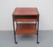 Carrello bar in teak, 1965, Immagine 3