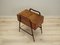 Vintage Walnut Sewing Table, 1970s, Image 10
