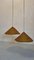 Sarasar Ceiling Lamps by Roberto Pamio and Renato Toso for Leucos, 1975, Set of 2 1