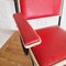 Spanish Red Leatherette Children's Armchair, 1950s, Image 17