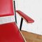 Spanish Red Leatherette Children's Armchair, 1950s, Image 18