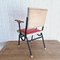 Spanish Red Leatherette Children's Armchair, 1950s 10