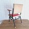 Spanish Red Leatherette Children's Armchair, 1950s, Image 10