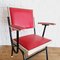 Spanish Red Leatherette Children's Armchair, 1950s, Image 13