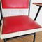 Fauteuil pour Enfant en Skaï Rouge, Espagne, 1950s 15