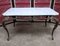 Louis XV Style Coffee Table in Brass and Marble, 1950s 1