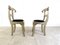 Anglo-Indian Silvered Dowry Chairs, 1950s, Set of 4 8