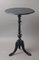 Petite Table d'Appoint avec Peinture Noire, 1890s 14