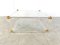 Vintage Acrylic and Brass Coffee Table, 1970s 9