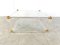 Vintage Acrylic and Brass Coffee Table, 1970s, Image 9