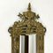 Victorian Wall Mirror with Two Candlesticks, France, 1910s 7