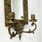 Victorian Wall Mirror with Two Candlesticks, France, 1910s 9