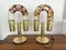 Italian Murano Glass and Brass Lamps by Aldo Nason for Mazzega, 1970s, Set of 2, Image 10