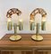 Italian Murano Glass and Brass Lamps by Aldo Nason for Mazzega, 1970s, Set of 2, Image 9